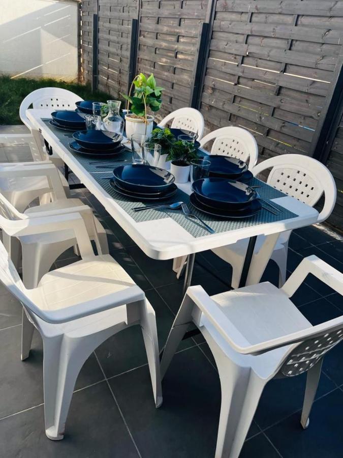 100M2 2 Chambres 8 Personnes - Grand Parking Et Terrasse Privee - Proche Cdg-Parc Expositions-Paris-Asterix-Disney Вилепинт Екстериор снимка